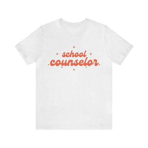 School Counselor Star Tee